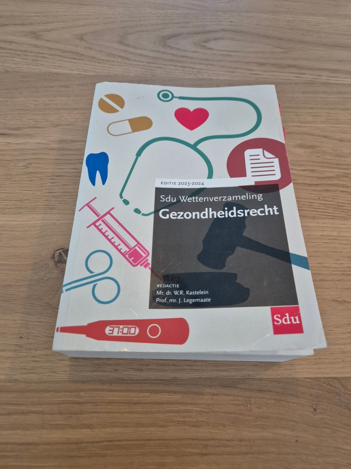 Sdu Wettenverzameling Gezondheidsrecht 2023 - 2024, Boeken, Gelezen, Mr. dr. W.R. Kastelein, Prof. mr. J. Legemaate, Ophalen of Verzenden