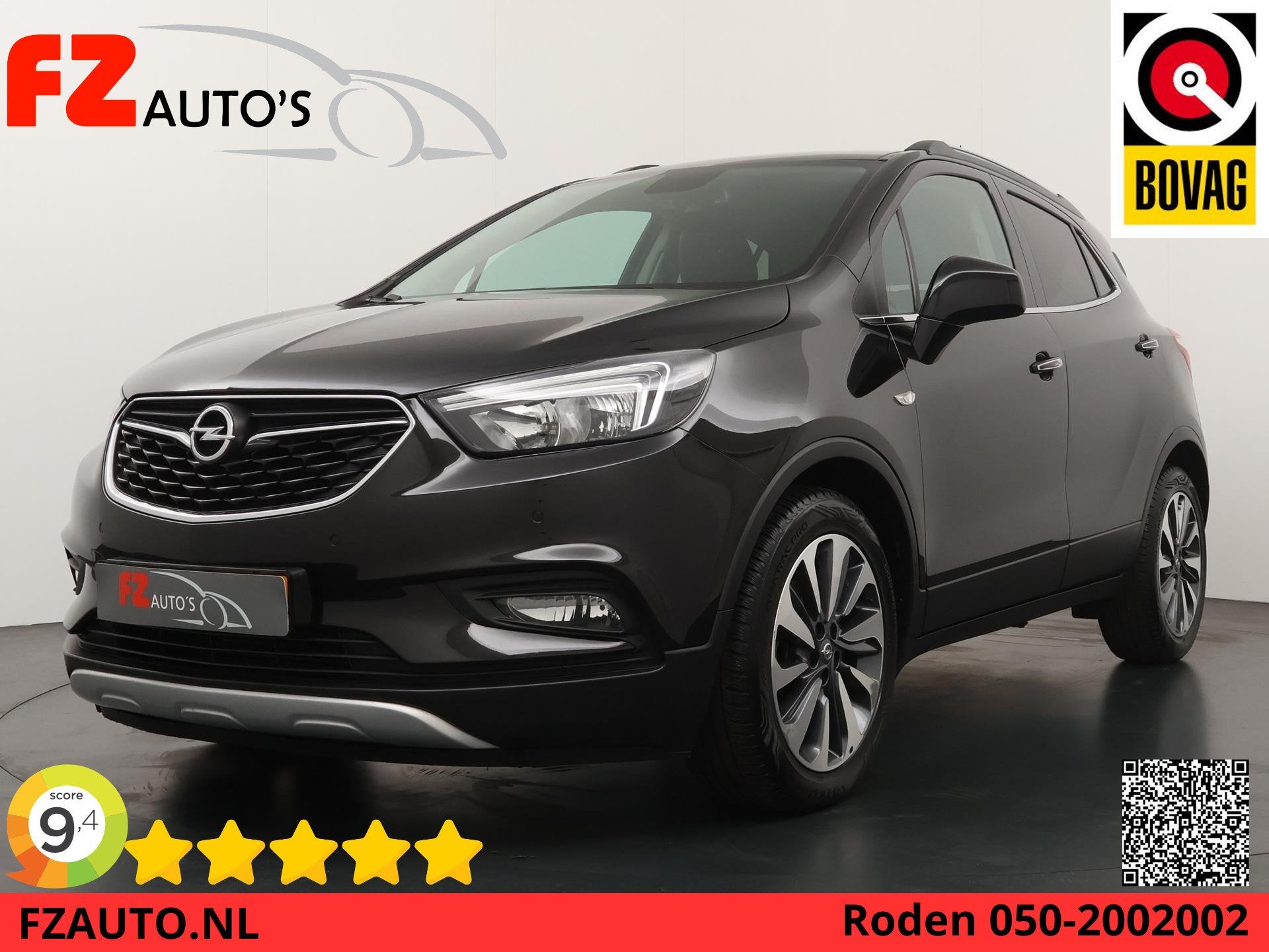 Opel Mokka X 1.4 Turbo Innovation - Apple Carplay/Android Au, Auto's, Opel, Voorwielaandrijving, Gebruikt, Euro 6, Leder