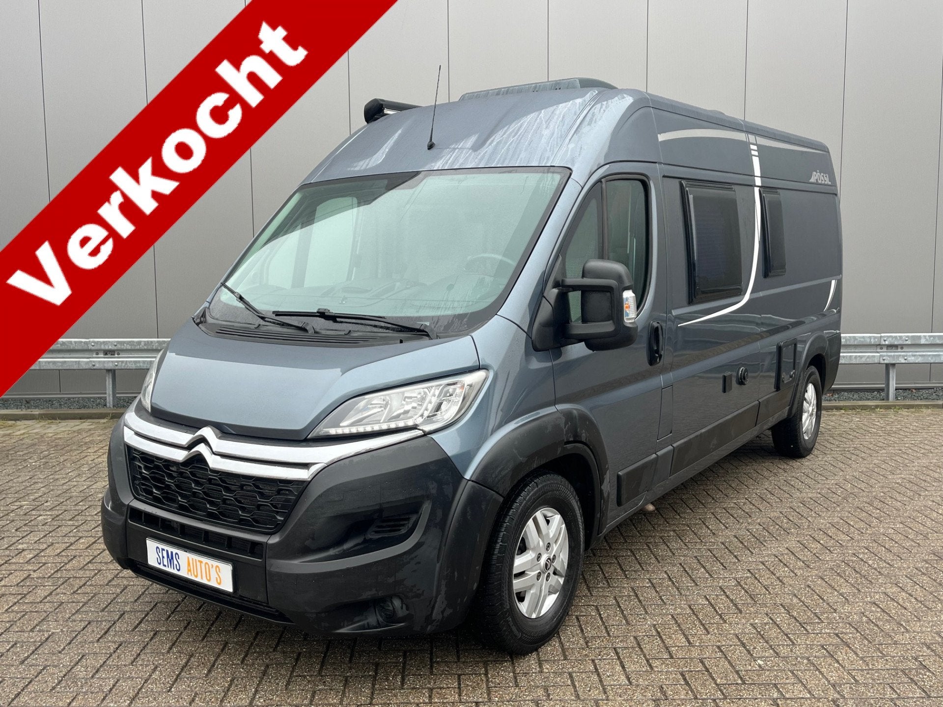 Citroën Possl 2win plus 600 Camperbus Luifel / Keuken met k, Caravans en Kamperen, Buscamper of Camperbus, 10 meter en meer, Pössl