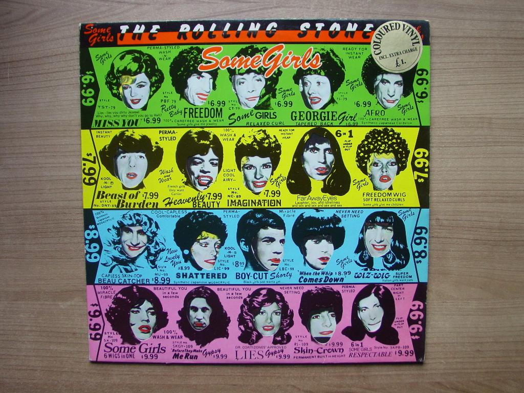 The Rolling Stones ‎– Some Girls, Cd's en Dvd's, Vinyl | Rock, Ophalen of Verzenden, Gebruikt, 12 inch, Poprock