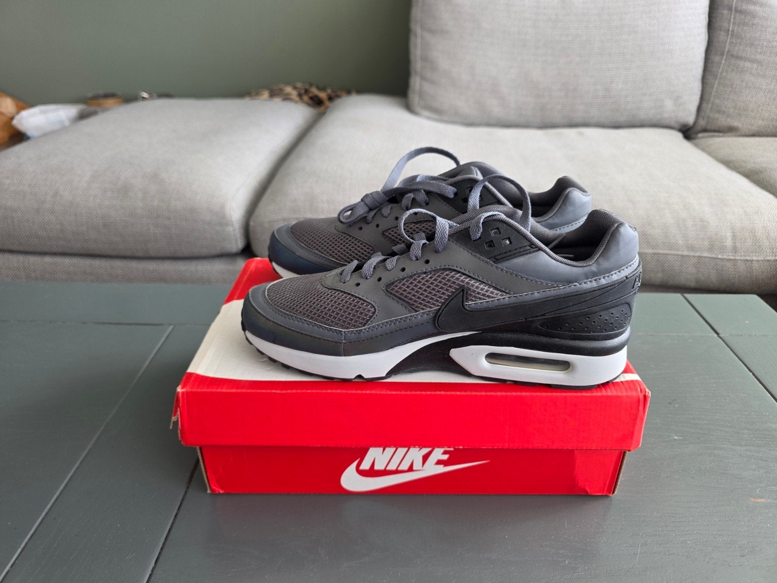 Nike air max classic bw cameleon maat 43 2x rechts, Ophalen of Verzenden, Zo goed als nieuw, Hardloopschoenen, Nike