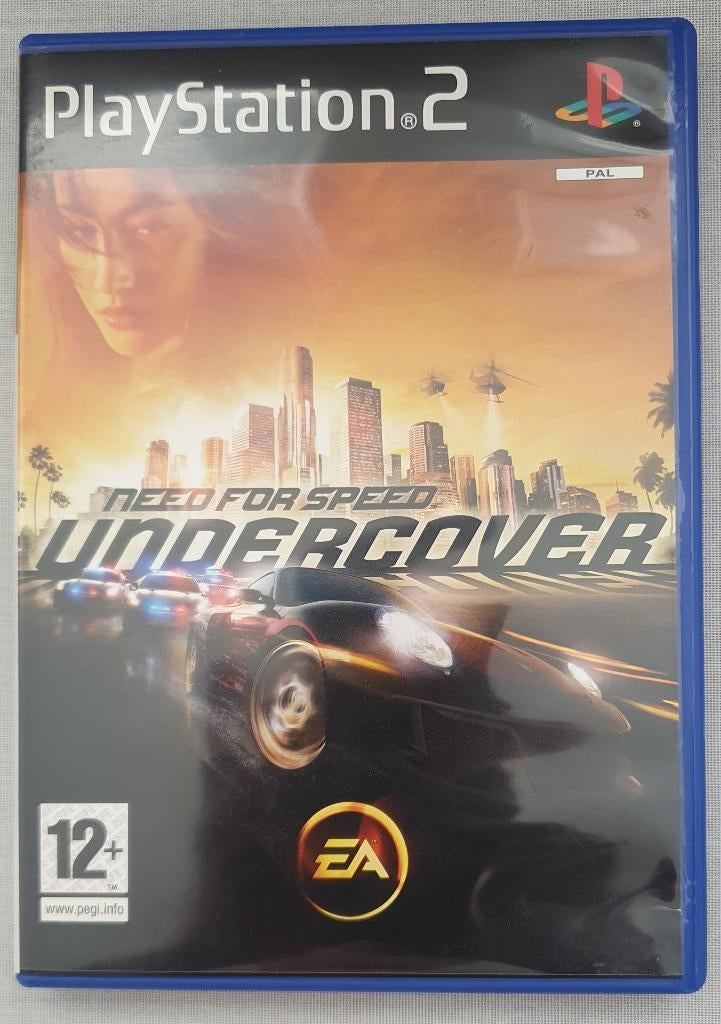 Playstation 2 Need for Speed Undercover, 1 speler, Racen en Vliegen, Ophalen of Verzenden, Zo goed als nieuw