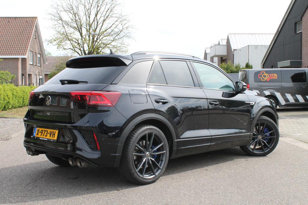 Volkswagen T-Roc 2.0 TSI 4Motion R | Akra | ACC | Leder, Auto's, Volkswagen, Automaat, Gebruikt, 4 cilinders, Zwart