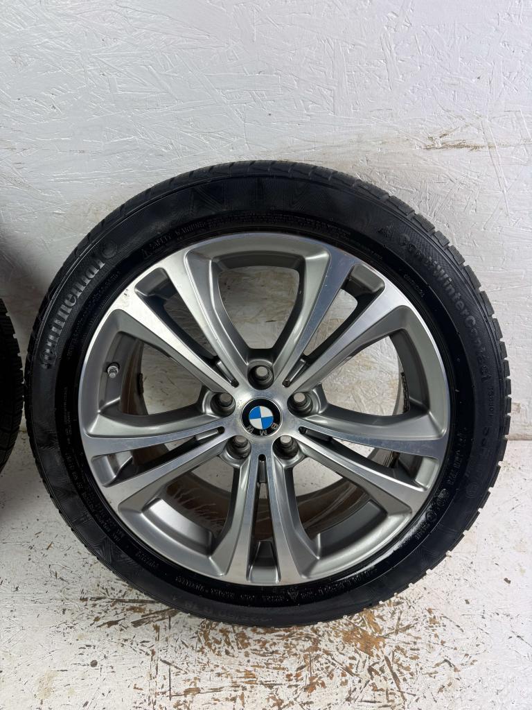 Originele BMW X1 X2 velgen 18" 5x112 Style 568 winterset, Niet ingevuld, 18 inch, Gebruikt, Banden en Velgen