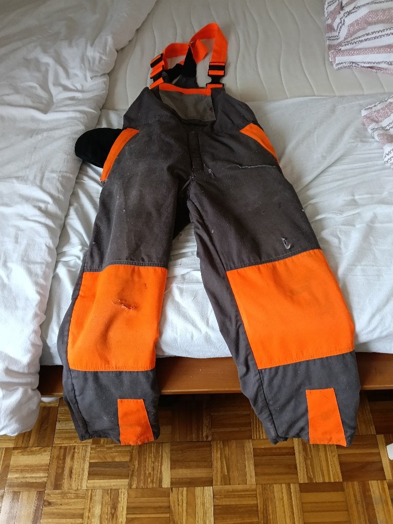 Zaagbroek, Tuin en Terras, Werkkleding, Ophalen, Gebruikt, Broek
