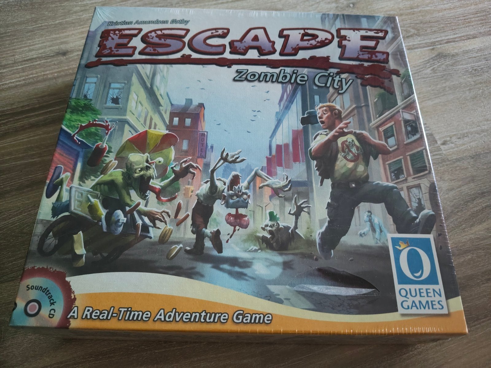 Escape: Zombie City - Real-Time Adventure Game, Drie of vier spelers, Ophalen of Verzenden, Nieuw, Queen Games