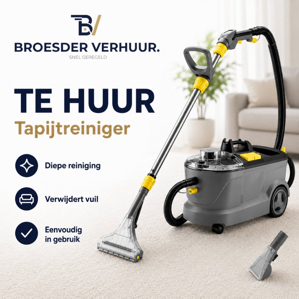 Kärcher tapijtreiniger te huur, Ophalen, Zo goed als nieuw, Overige typen