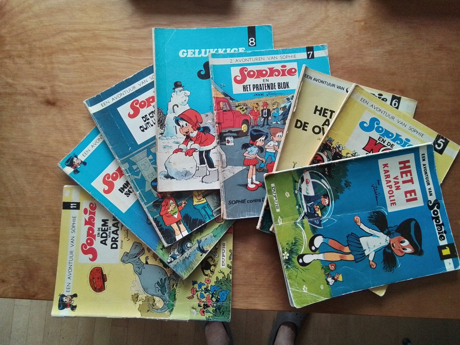 8x SOPHIE, Meerdere comics, Ophalen of Verzenden, Gelezen, Europa