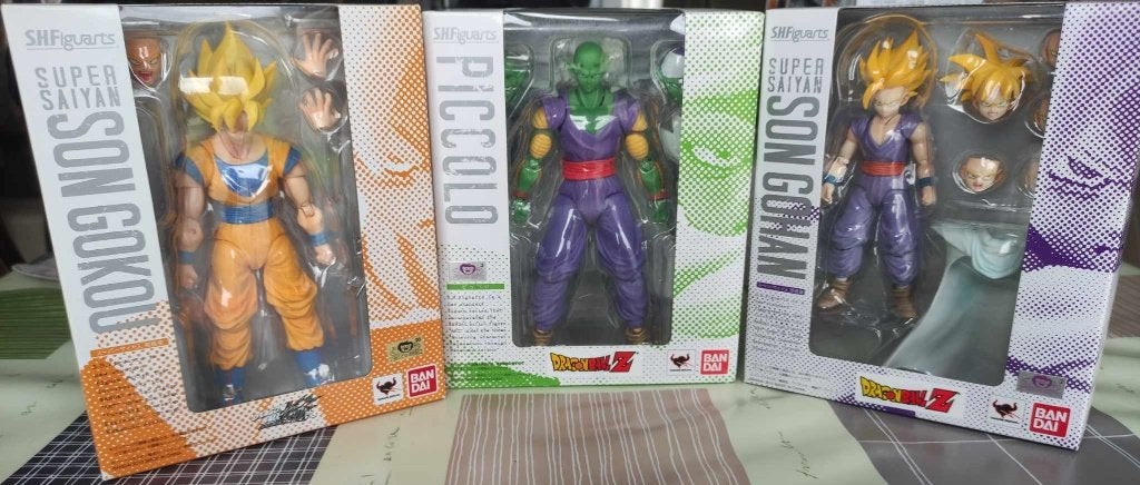 BANDAI S.H. Figuarts Dragon Ball Z - Goku, Piccolo, Gohan, Ophalen of Verzenden, Nieuw