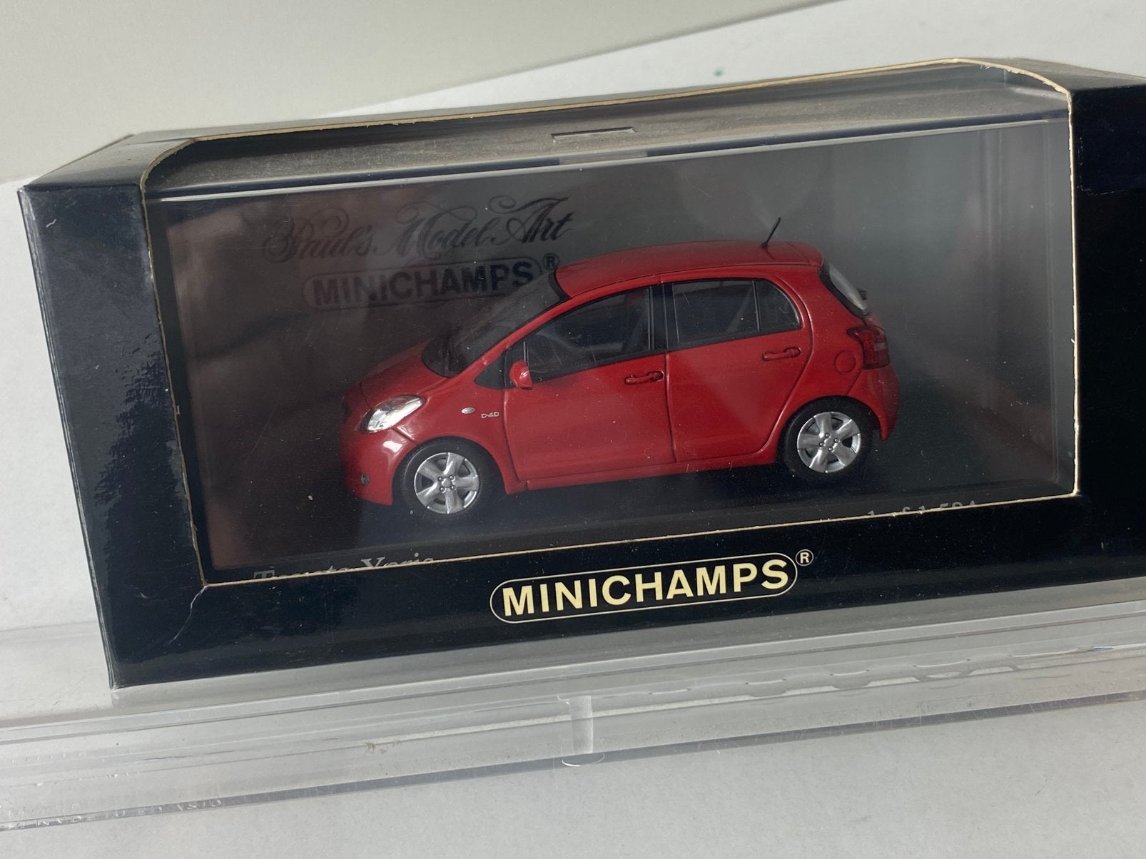 1:43 TOYOTA YARIS-in OVP-minichamps, Ophalen of Verzenden, Nieuw, Auto, MiniChamps
