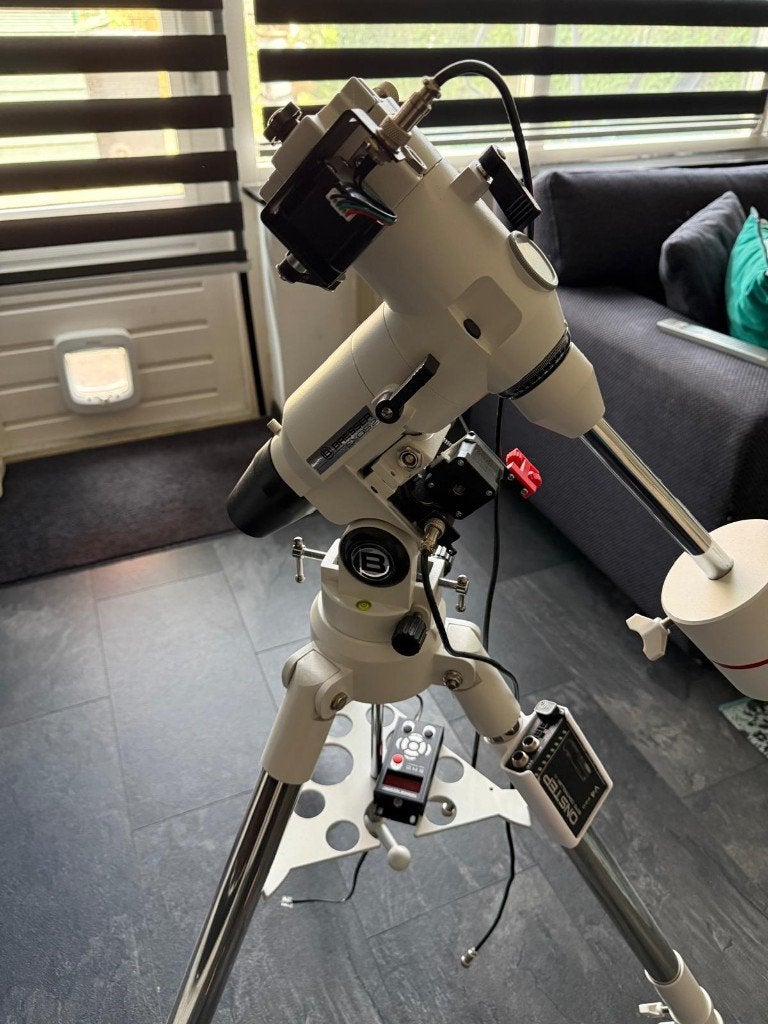 EQ5/Bresser Exos-2 goto (incl. factuur), Audio, Tv en Foto, Optische apparatuur | Telescopen, Onderdelen of Toebehoren, 80 tot 200 mm