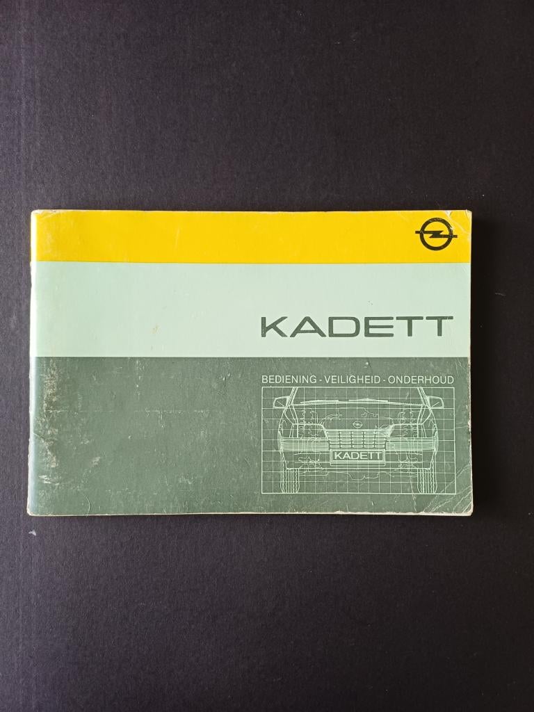 instruktieboekje OPEL KADETT 1984-1985, Ophalen of Verzenden, Zo goed als nieuw, Opel