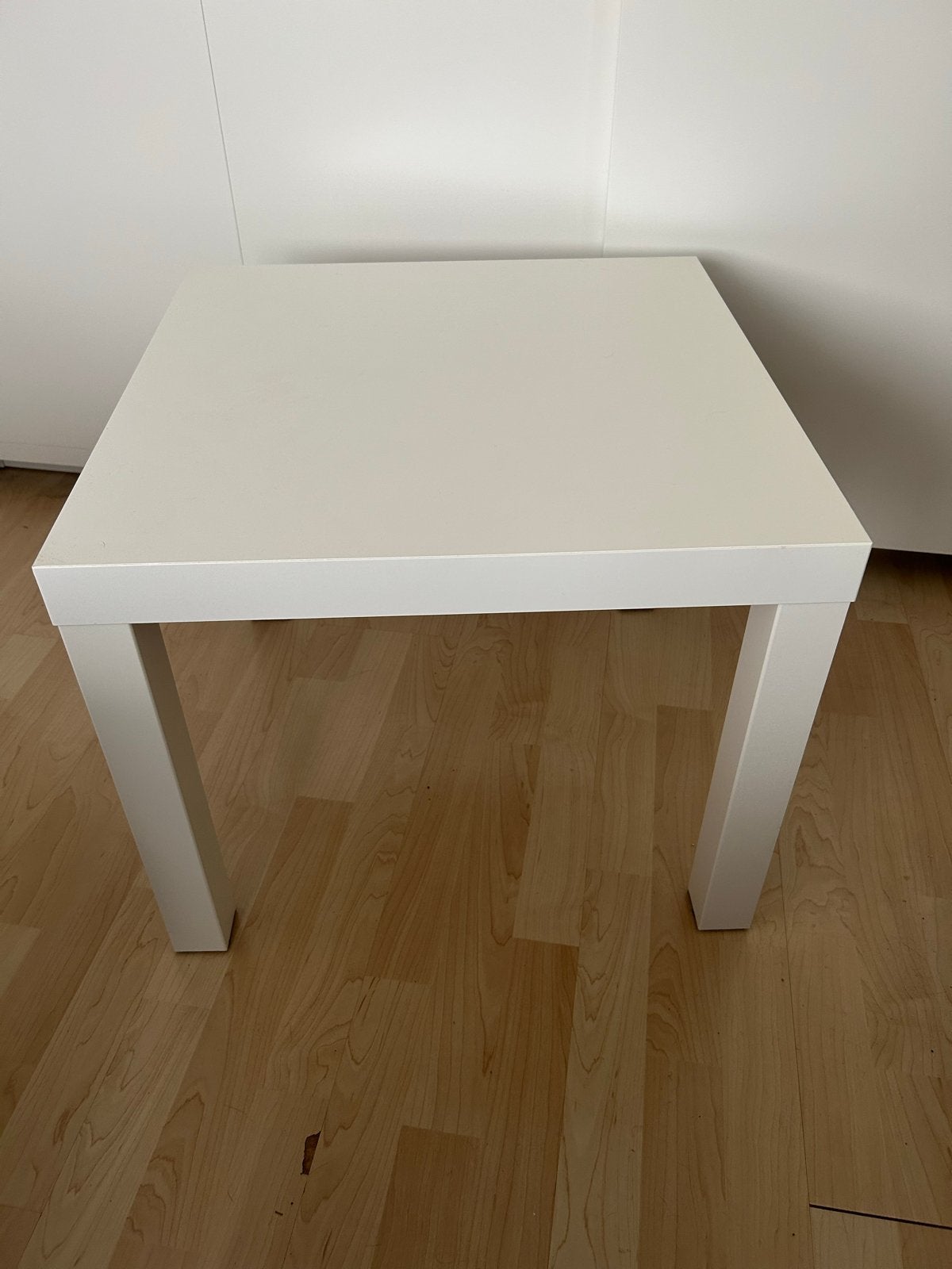 IKEA LACK bijzettafels - Wit en Zwart, Huis en Inrichting, Tafels | Bijzettafels, Ophalen, Minder dan 55 cm, Vierkant, Zo goed als nieuw