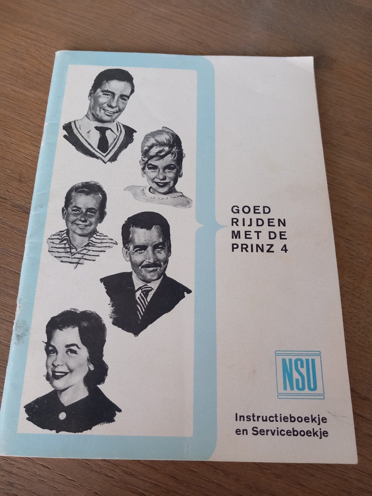 NSU Prinz 4 Instructie- en Serviceboekje, Ophalen of Verzenden