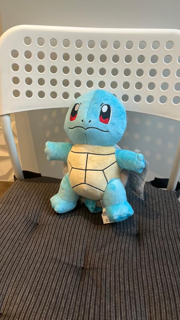 Squirtle knuffel, Ophalen of Verzenden, Zo goed als nieuw, Overige typen