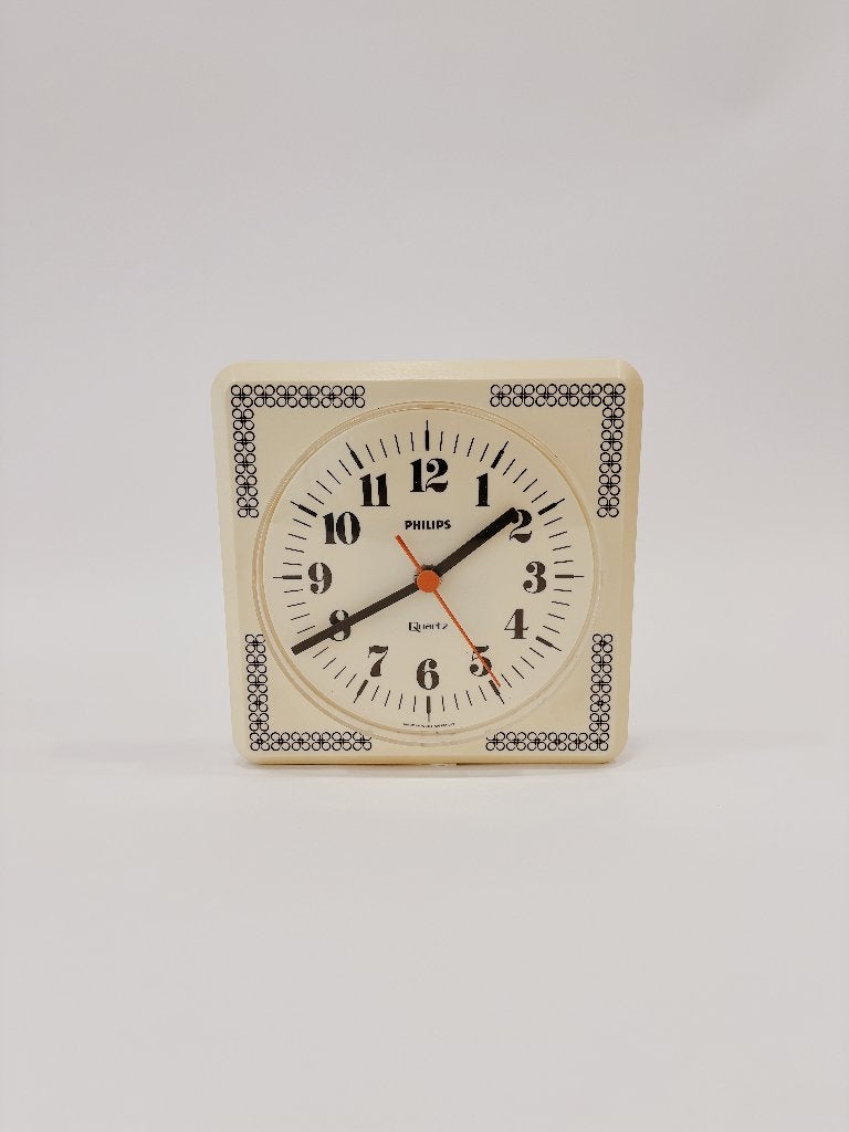 VINTAGE KLOK | PHILIPS, Wandklok, -, -, Ophalen of Verzenden