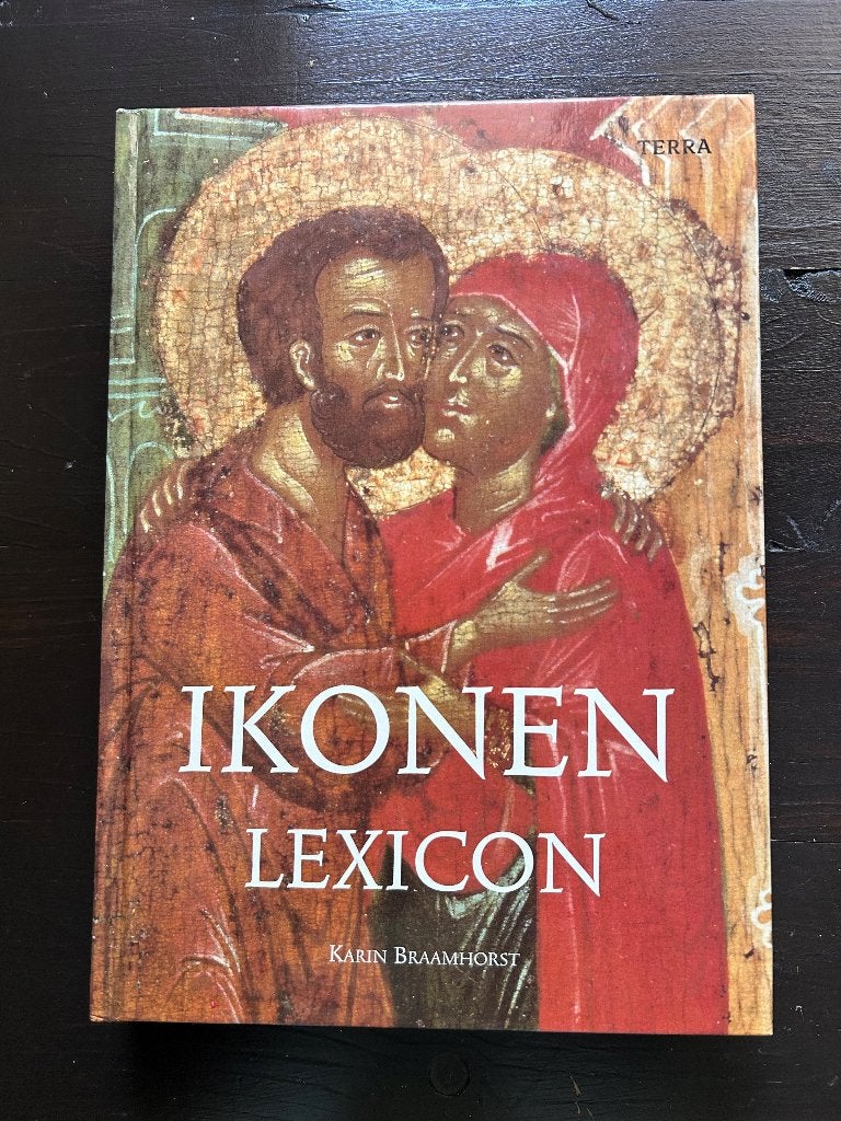 Ikonen Lexicon Iconenboek, Karin Braamhorst, nette conditie, Ophalen of Verzenden, Zo goed als nieuw, Karin Braamhorst, Schilder- en Tekenkunst