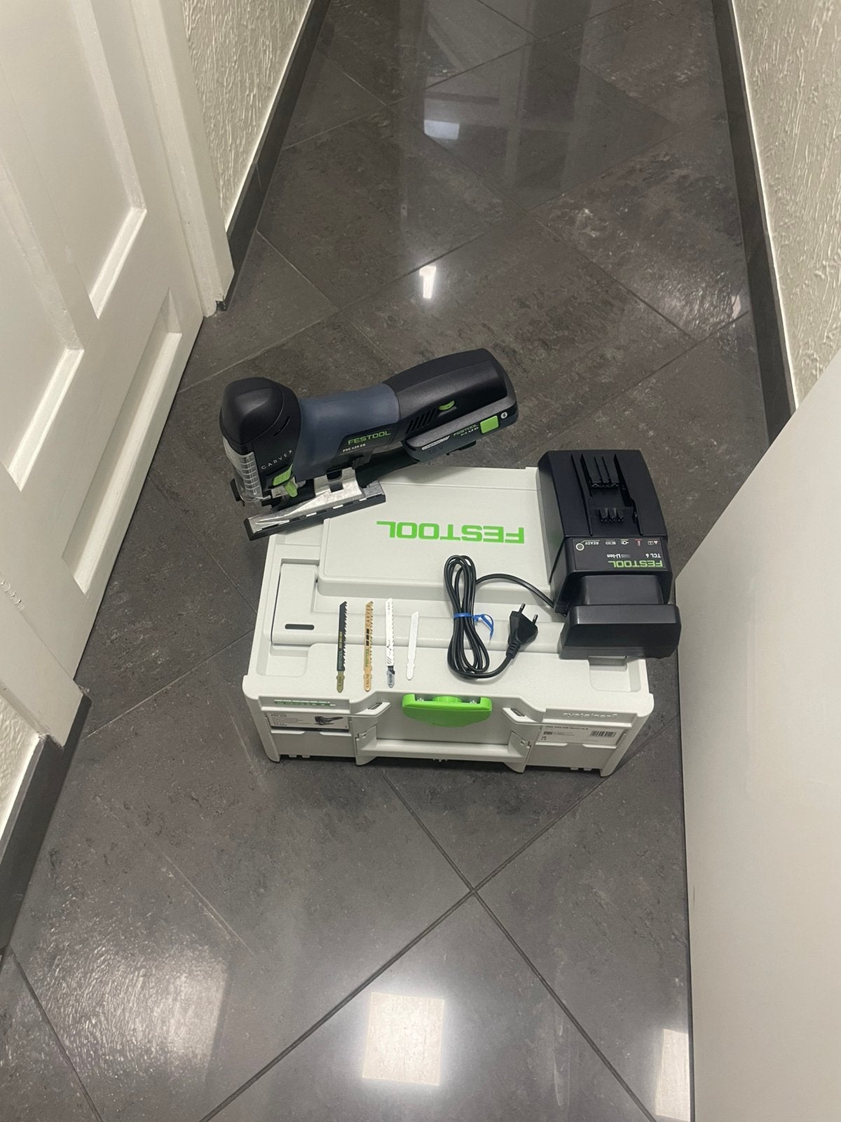 Festool CARVEX PSC 420 EB accu decoupeerzaagmachine., Ophalen of Verzenden, Nieuw, 1200 watt of meer, 70 mm of meer