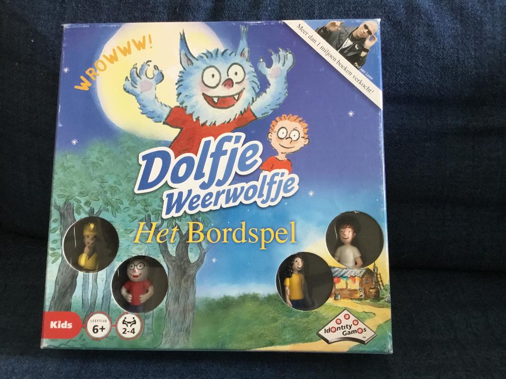 Dolfje weerwolfje bordspel, Hobby en Vrije tijd, Gezelschapsspellen | Bordspellen, Een of twee spelers, Ophalen of Verzenden, Zo goed als nieuw