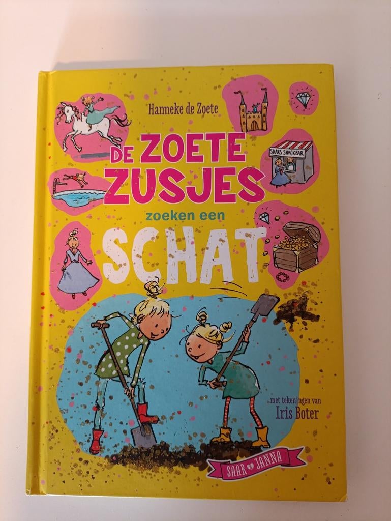 De Zoete Zusjes zoeken een schat, Fictie algemeen, Ophalen of Verzenden, Zo goed als nieuw, Hanneke de Zoete