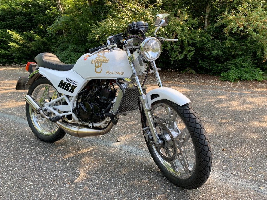HONDA MBX80 HC04 BLACK MAMBA SPECIAL, Fietsen en Brommers, Ophalen, 6 versnellingen, Gebruikt, 95 cc