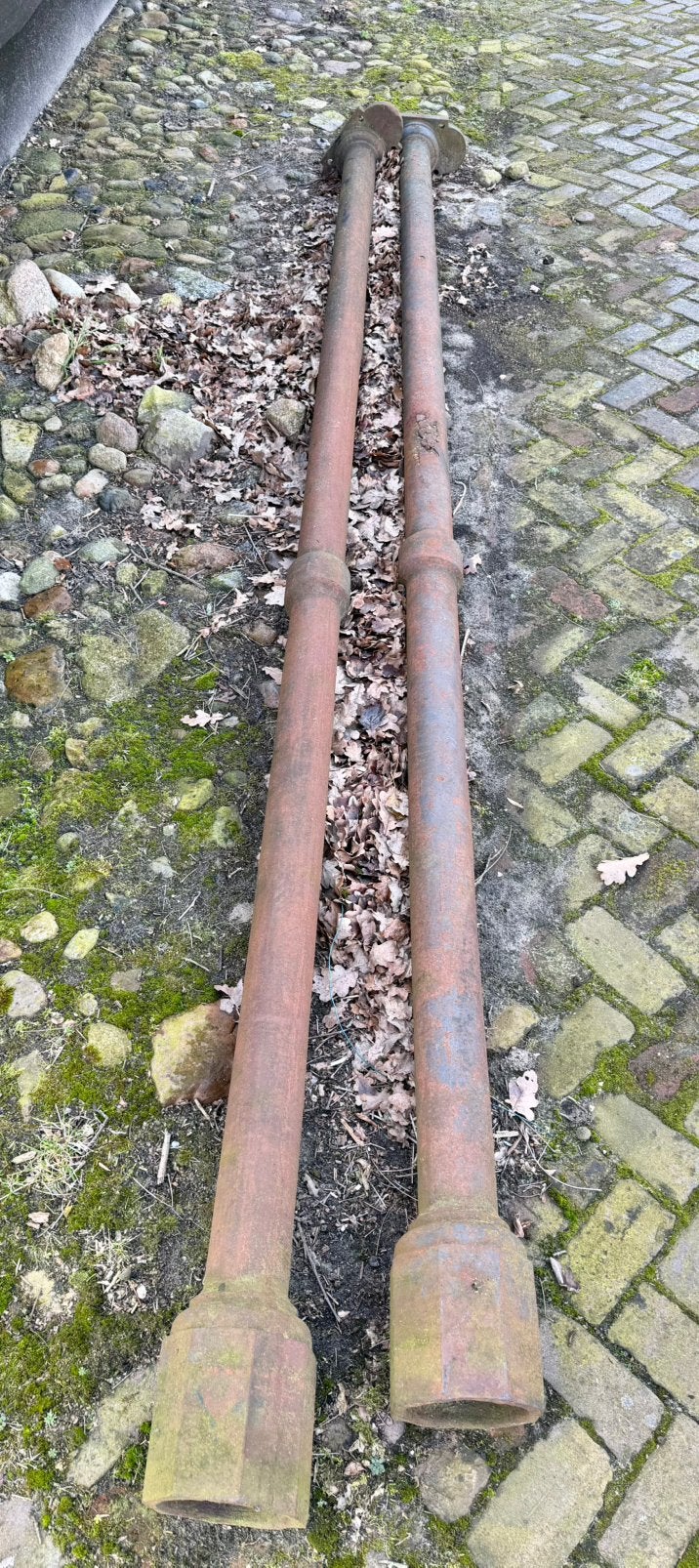 Gietijzeren zuilen 370 cm, Ophalen of Verzenden, Zo goed als nieuw