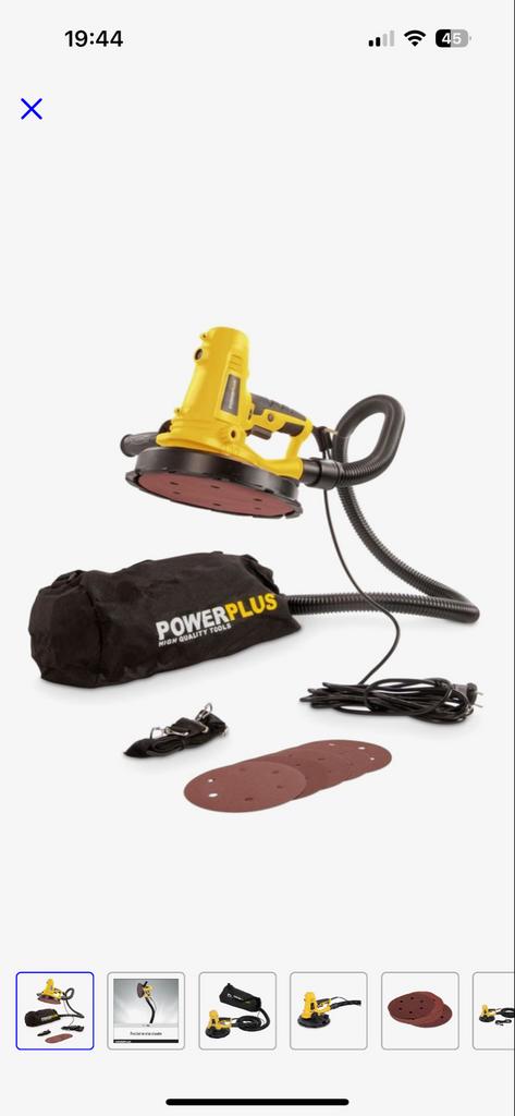 Powerplus schuurmachine, Ophalen of Verzenden, Nieuw, Overige typen