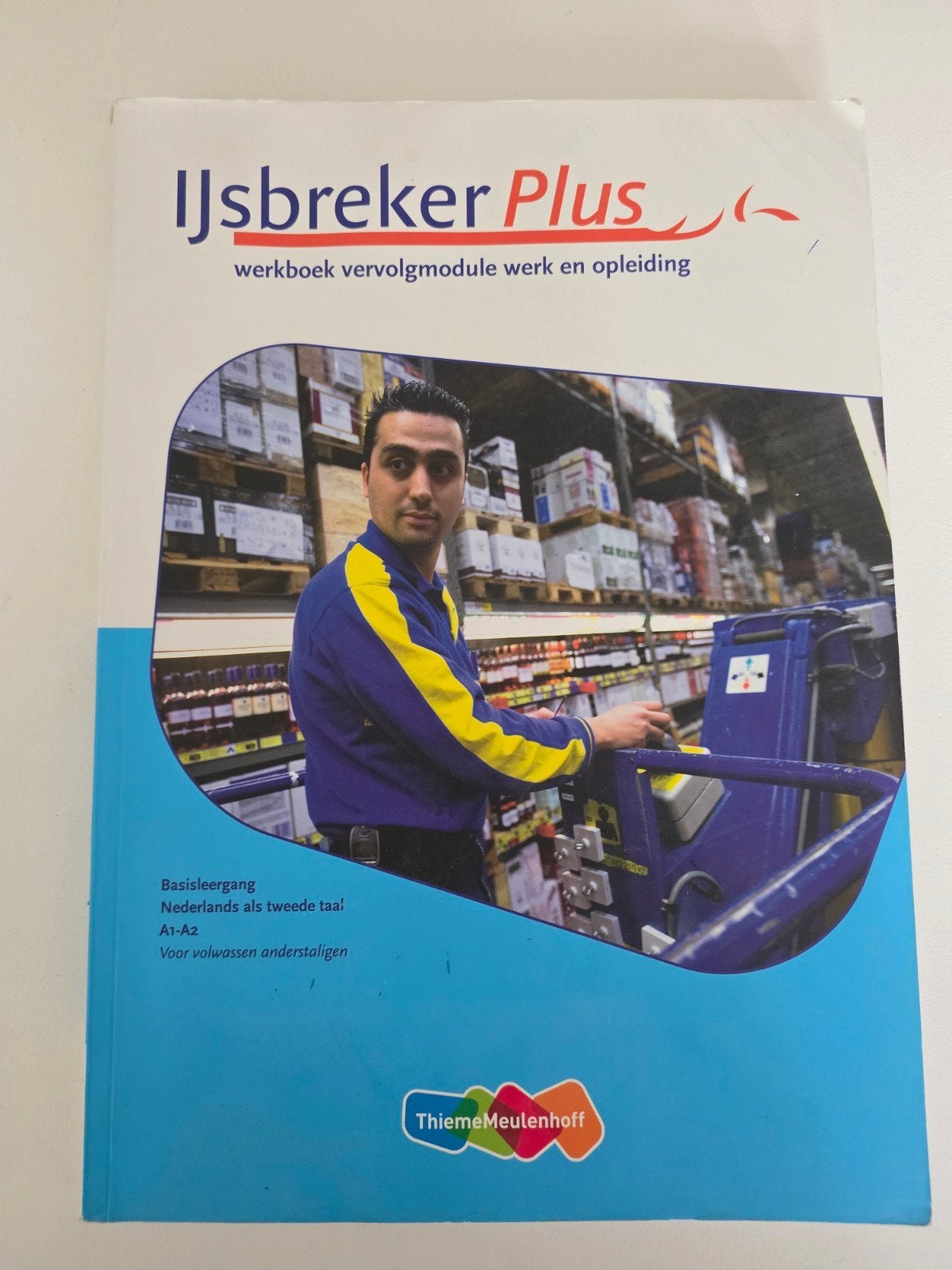 IJsbreker Plus A1-A2 Werkboek - Lichte waterschade,, Ophalen of Verzenden