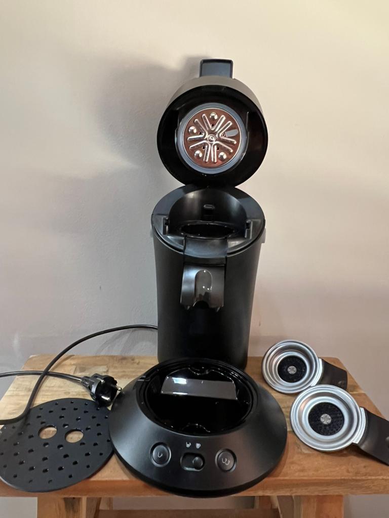 Nieuw! Seseo philips zwart, Witgoed en Apparatuur, Koffiezetapparaten, Ophalen, Nieuw, Koffiemachine, Afneembaar waterreservoir