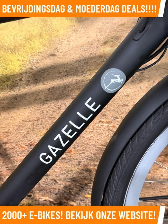 Gazelle Puur NL Elektrische fiets met voorwiel motor bij MRA, Fietsen en Brommers, Gazelle, Ophalen of Verzenden, Zo goed als nieuw