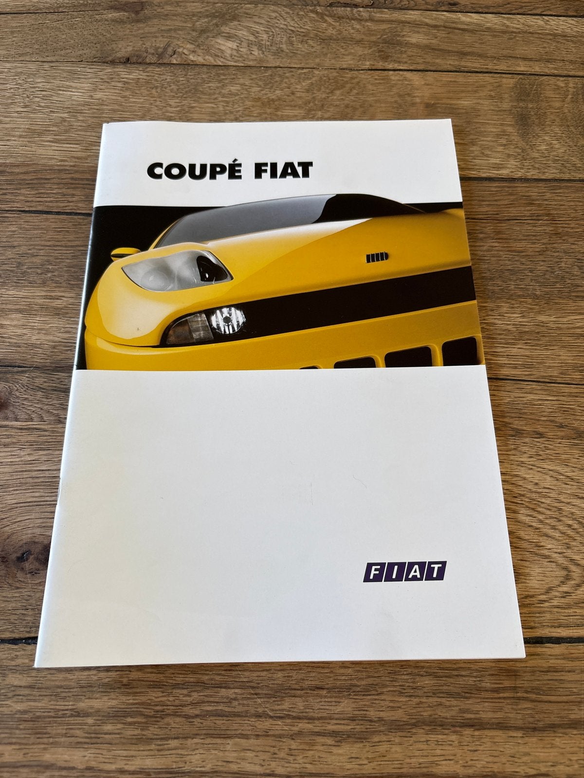 Coupé Fiat brochure, Ophalen of Verzenden, Zo goed als nieuw