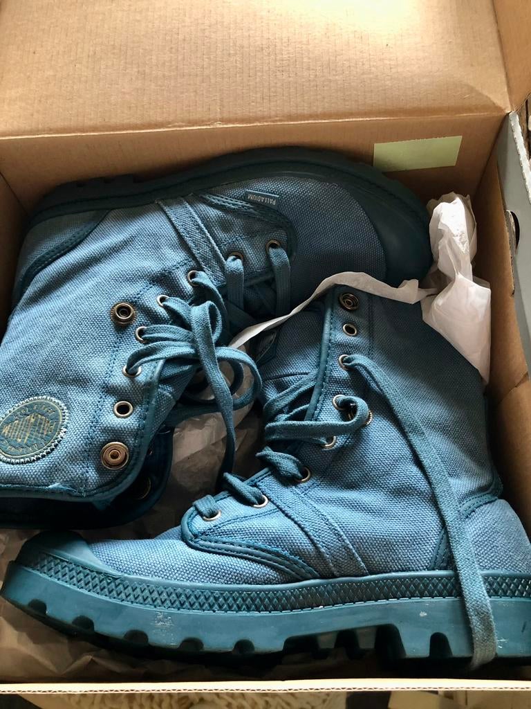 Palladium ‘Pallabrousse Baggy’ Jeans Blue / 38, Ophalen of Verzenden, Zo goed als nieuw, Blauw
