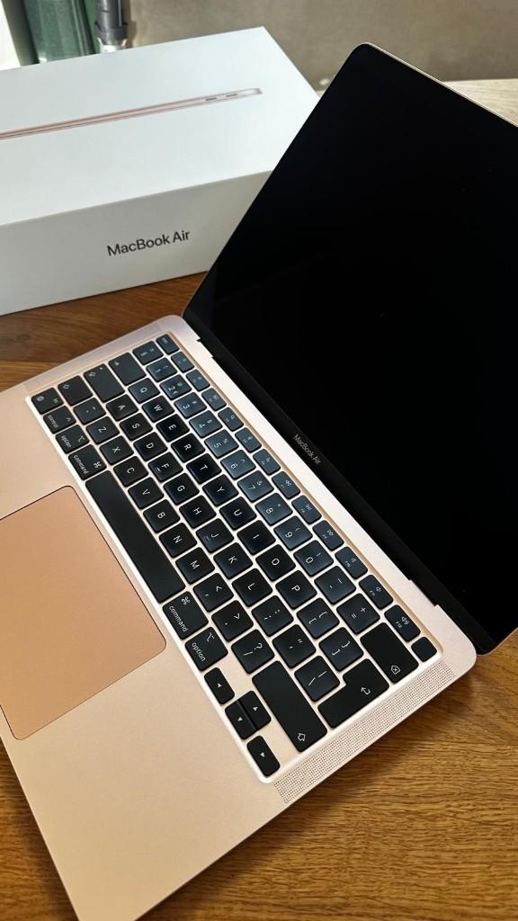 MacBook Air M1 Rose Gold, 256 GB, Qwerty, 8 GB, 13 inch