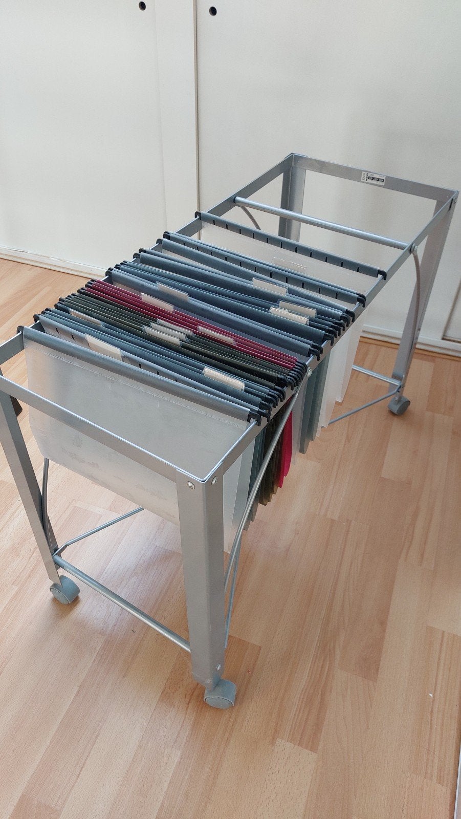 Ikea documentenwagen met hangmappen, Ophalen, Gebruikt, 50 tot 100 cm, Minder dan 100 cm