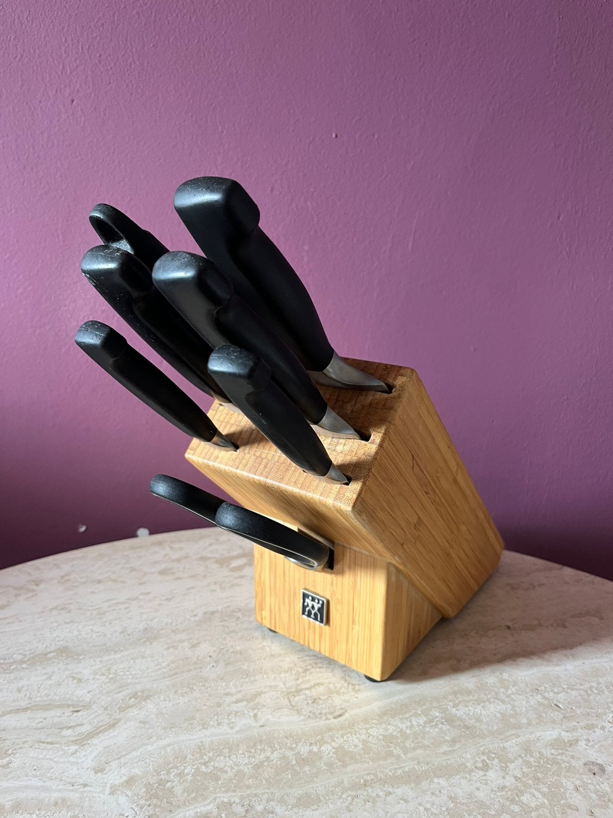 Zwilling 7 delige messenset, Ophalen, Gebruikt, Metaal