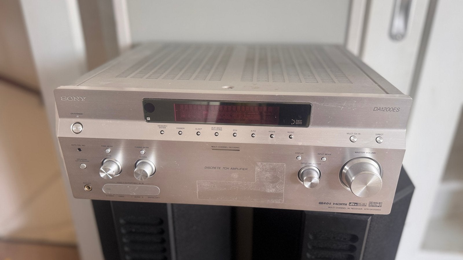 Sony STR-DA1200ES AV-receiver - Topkwaliteit geluid, Gebruikt, Ophalen of Verzenden, Sony, 120 watt of meer