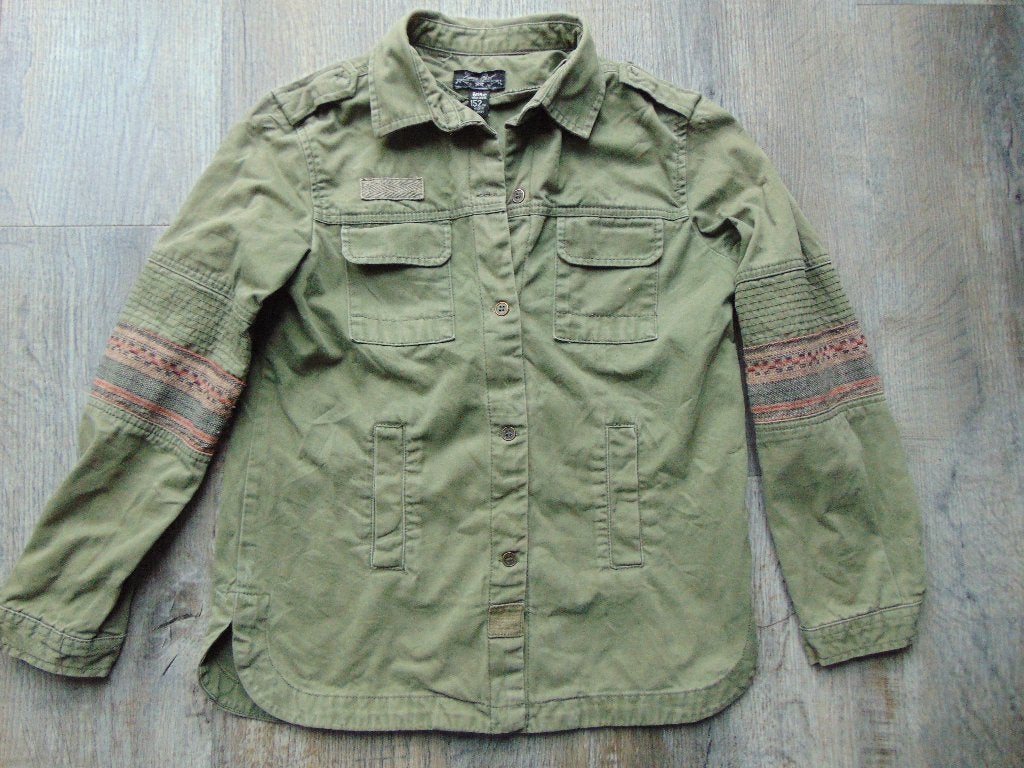 Zara girls jas groen overshirt maat 152 zomerjas spijkerjas, Meisje, Ophalen of Verzenden, Zo goed als nieuw, Zara