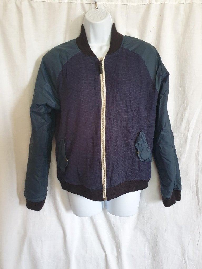 Stoere winterjas, rood gevoerd met nepbont mt L Supremebein, ., Zwart, Maat 42/44 (L), Ophalen of Verzenden