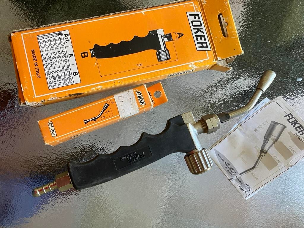 Gas brander, Ophalen of Verzenden, Zo goed als nieuw, 250 ampère of meer, Overige typen