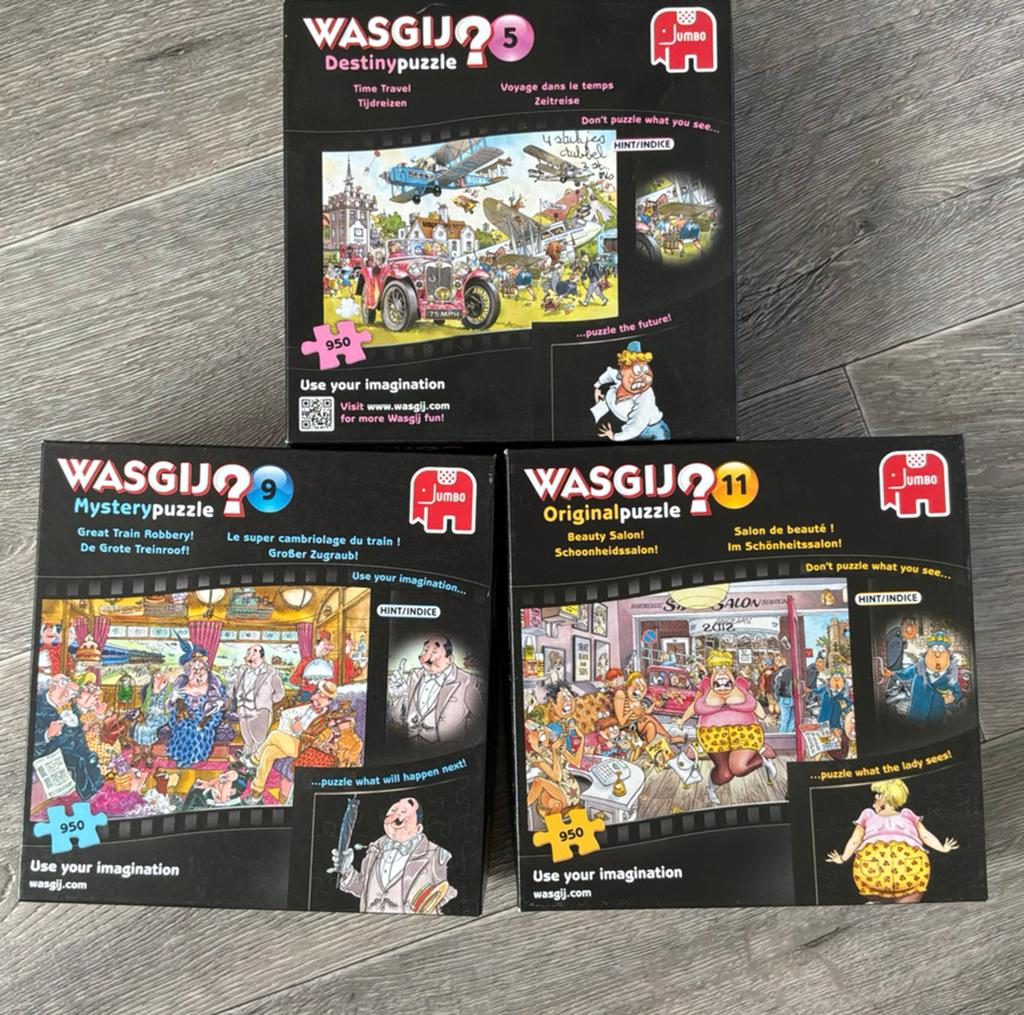 8 Puzzels, Ophalen of Verzenden, 500 t/m 1500 stukjes, Gebruikt