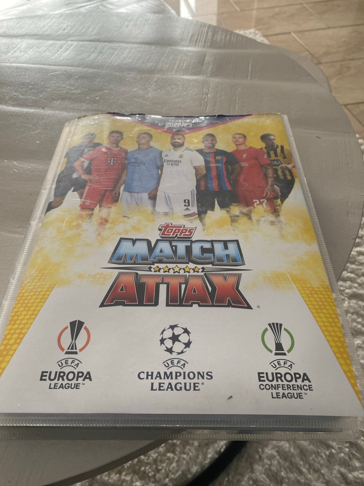 Topps Match Attax UEFA Champions League voetbal kaarten, Verzamelen, Ophalen, Gebruikt, Buitenlandse clubs, Spelerskaart