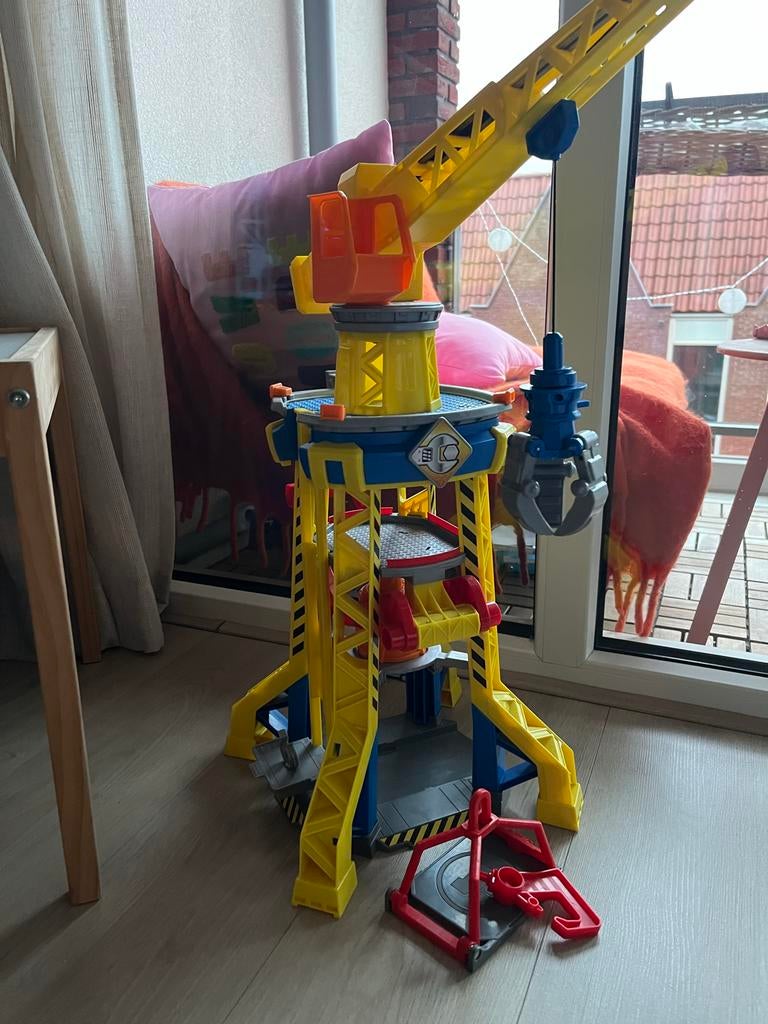 Interactieve Bouwkraan Playset Brico Park Rubble & Crew, Ophalen, Gebruikt, Jongen of Meisje