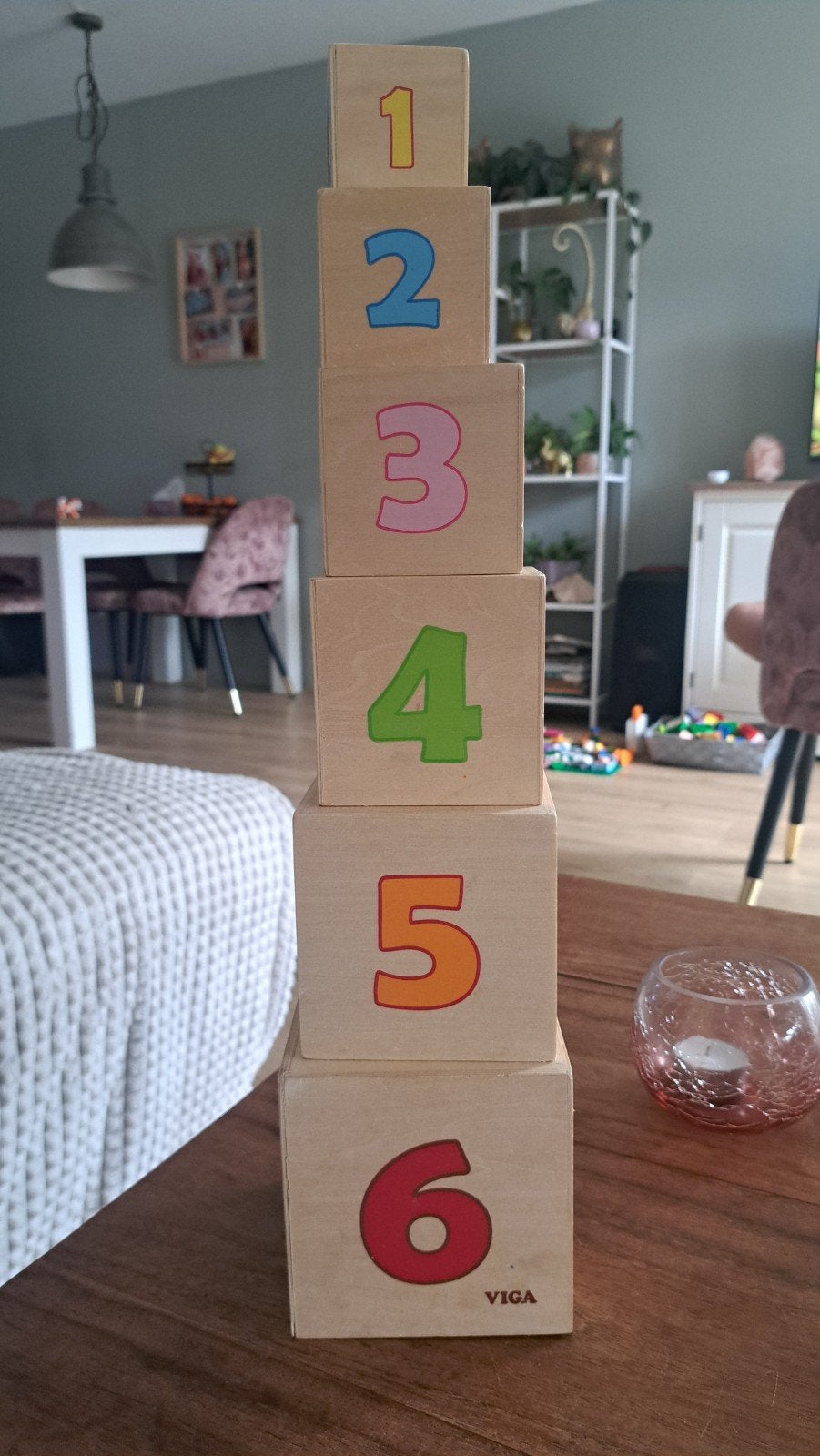 blokken toren, Ophalen, Zo goed als nieuw