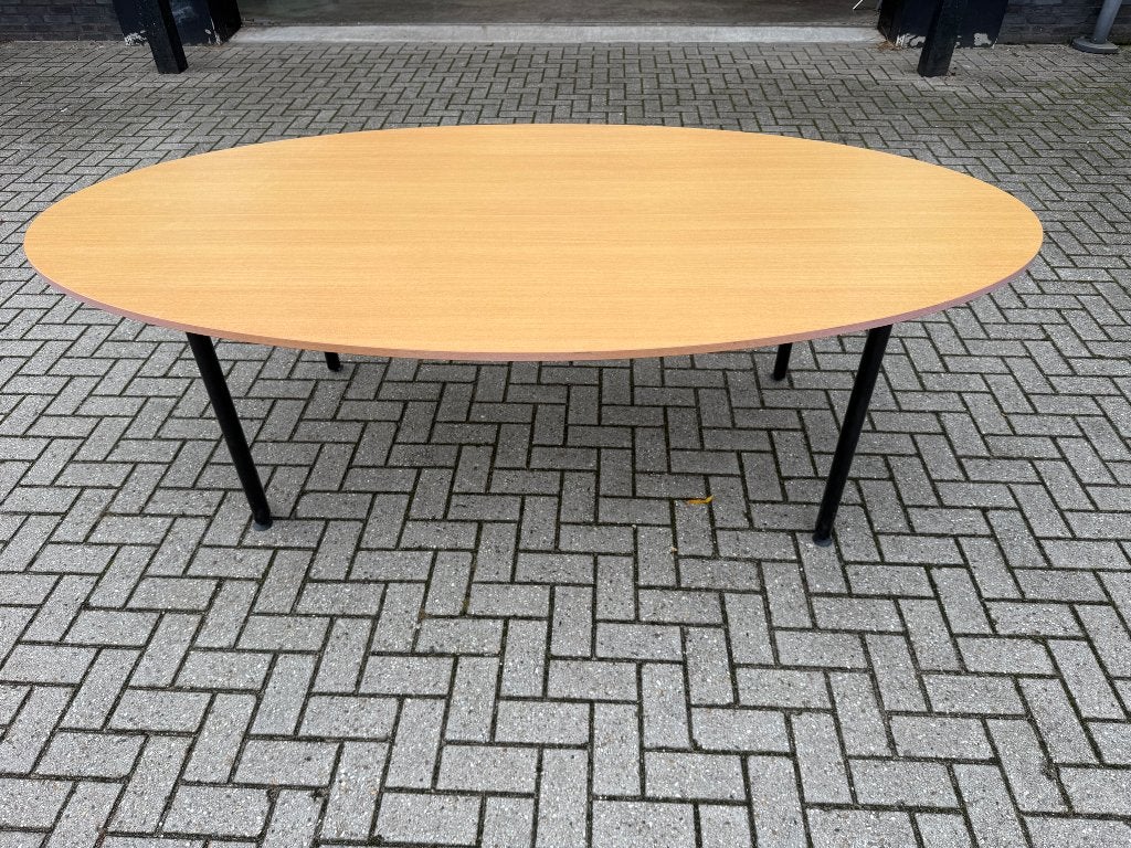 Vergadertafel, Ophalen, Gebruikt, 100 tot 150 cm, 200 cm of meer