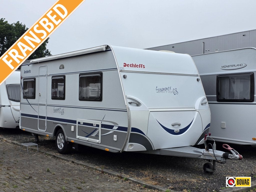 Dethleffs Summer Edition 540 DB, Caravans en Kamperen, Schokbreker, Rondzit, Bedrijf, Overige typen