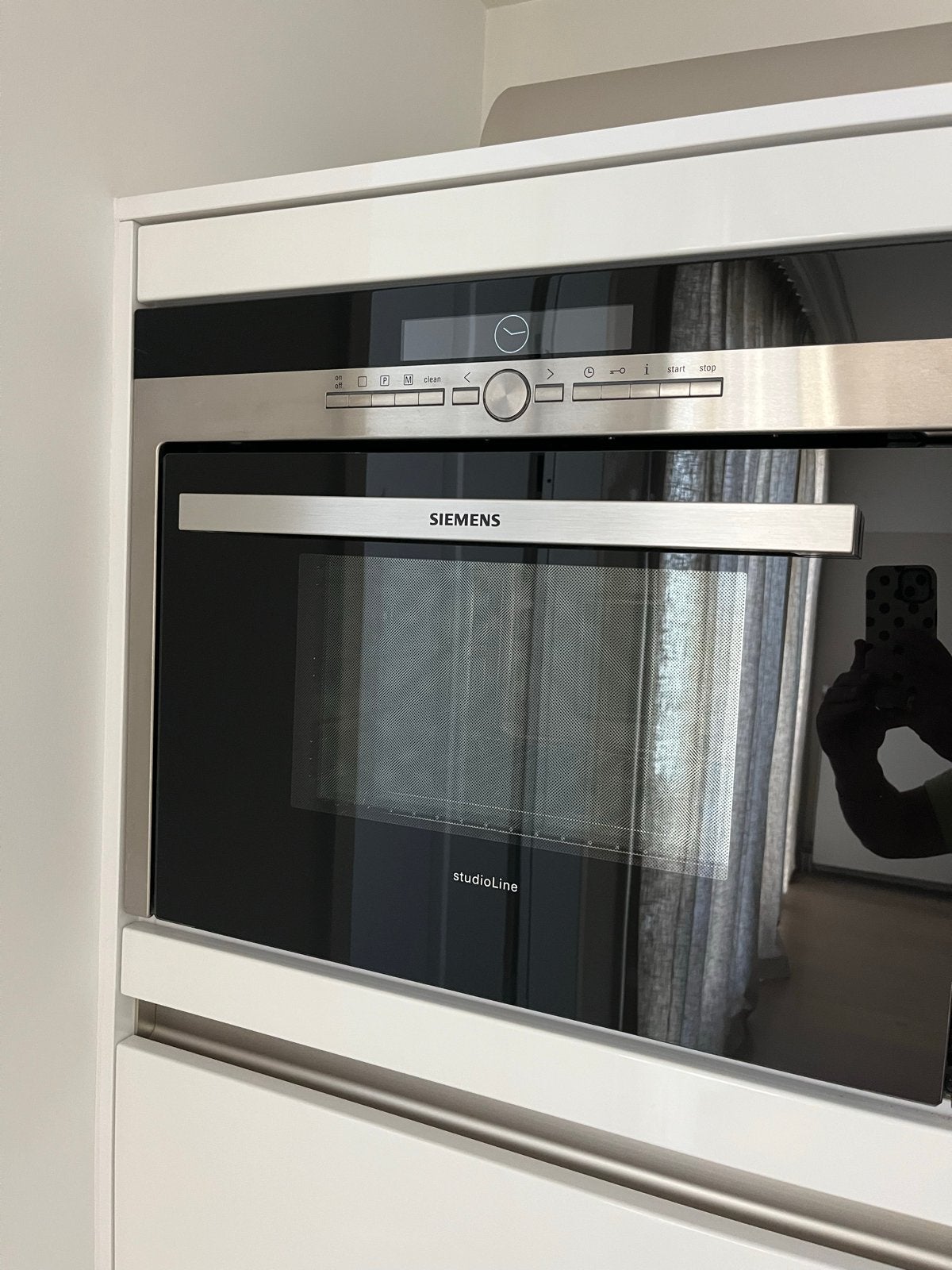 Siemens studioline stoomoven zgan, Ophalen, 45 tot 50 cm, Hete lucht, 60 cm of meer