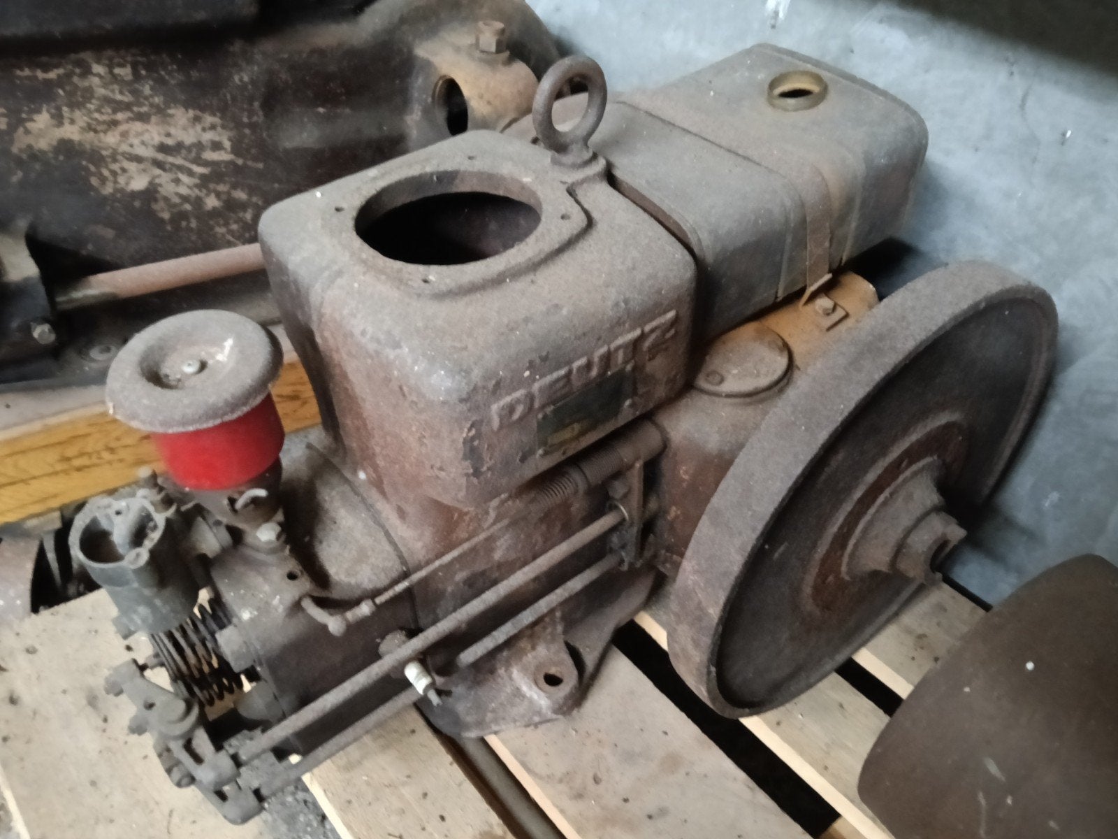 deutz ma 511, Ophalen, Dieselmotor