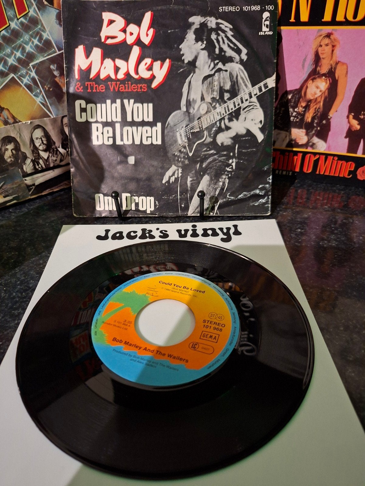 Bob Marley & The Wailers - Could You Be Loved (7 inch)1980, Gebruikt, 7 inch, Ophalen of Verzenden, Beschermende buitenhoes