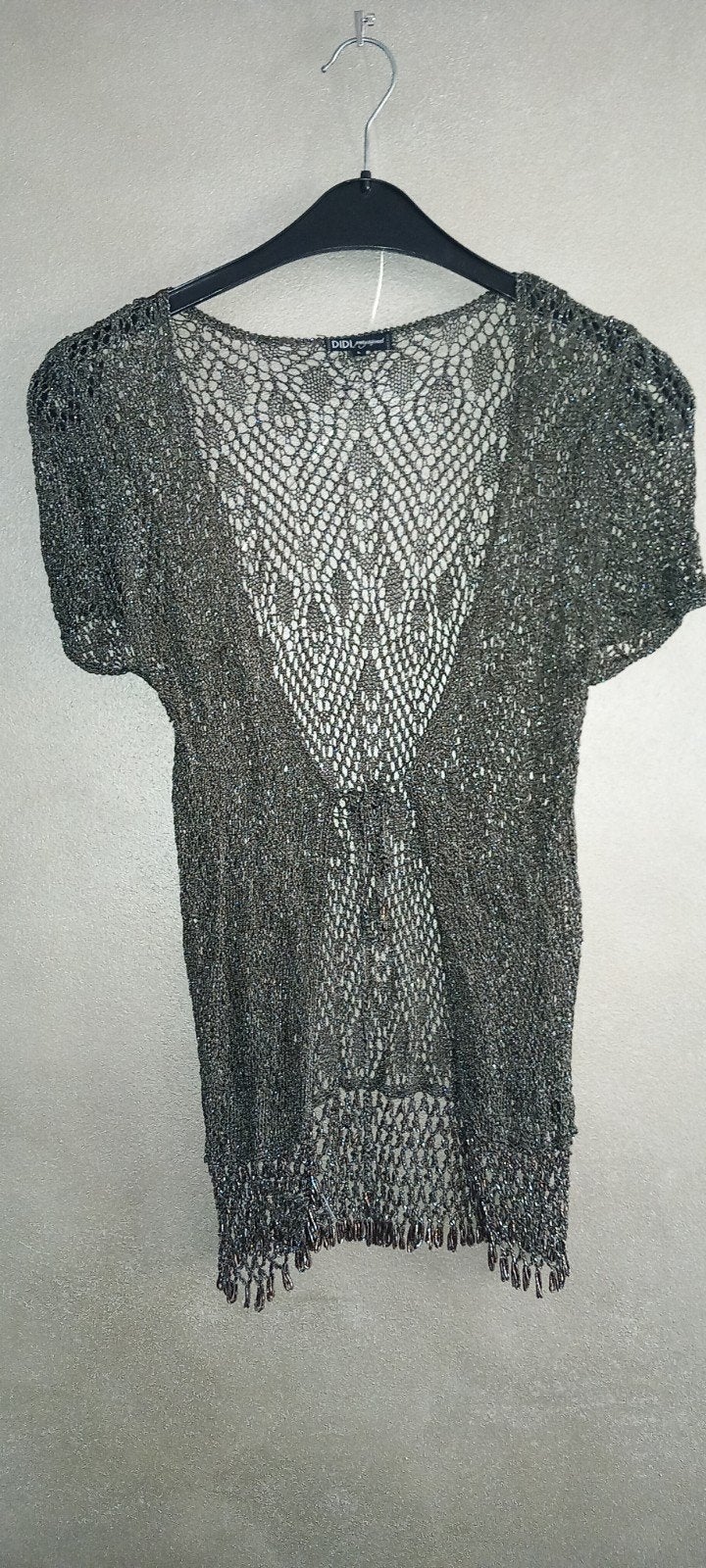 DIDI Pretty Different gehaakt / gebreid vest maat L, Kleding | Dames, DIDI pretty different, Zwart, Maat 42/44 (L), Ophalen of Verzenden