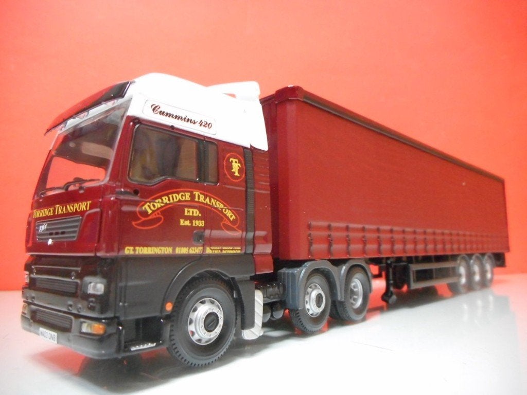 CORGI ERF ECT TORRIDGE TRANSPORT Ltd. UK 13402, Hobby en Vrije tijd, Modelauto's | 1:50, Ophalen of Verzenden, Nieuw, Bus of Vrachtwagen